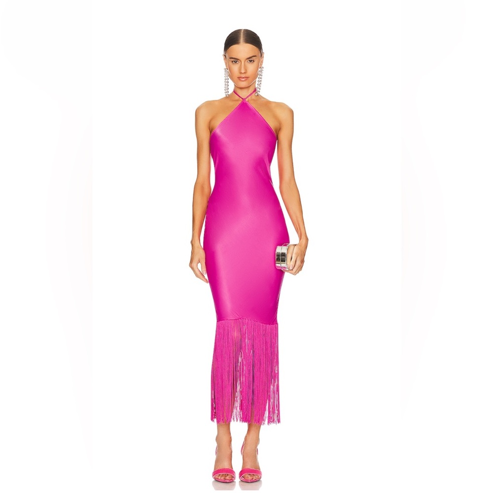NEVER WORN: Camila Coelho, Maxi Dress in Hot Pink